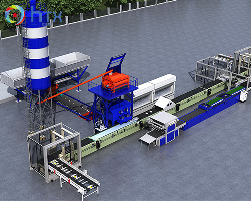 Wet Cast Concrete Dosing System For Kerb Stone Manufacturing Machine
