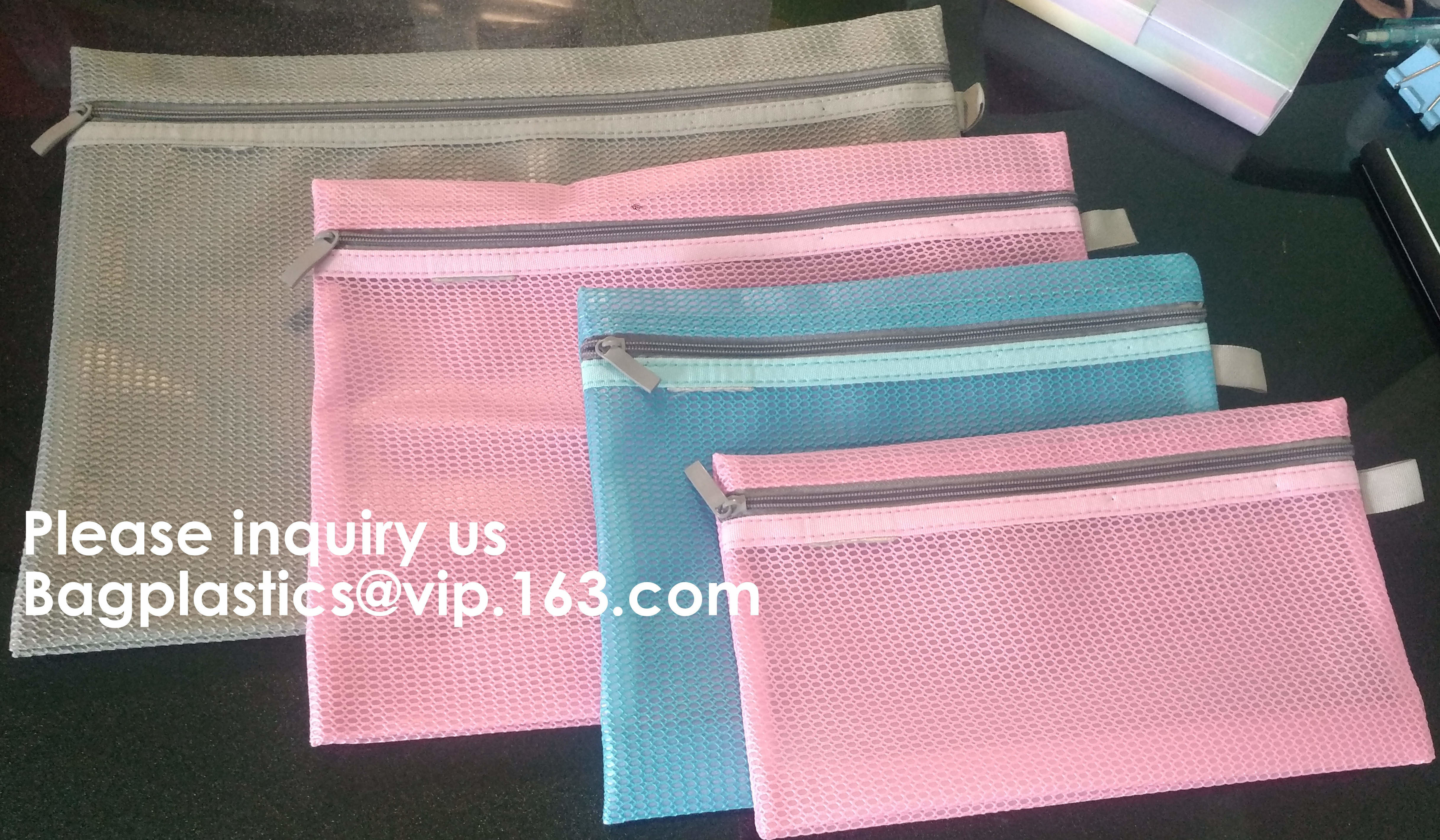 Resealable Clear Reclosable Stand Up Pouches Plastic Seal Zip Lock Bags Poly Bag,gridding document zip bag with metal ho