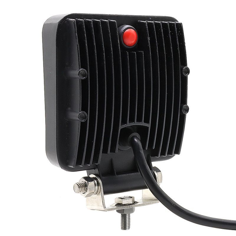 27W White Flood Tractor Light LED Work Light with Switch