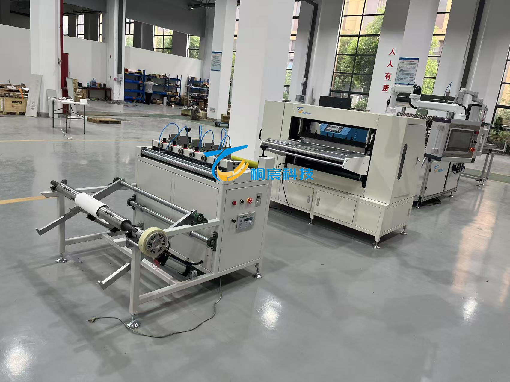 220V / 380V HEPA Filter Pleating Machine Customized Filter Production Line For Different Filter Types