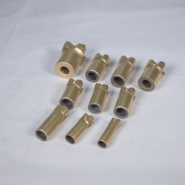7 buttons 32mm 34mm 36mm 38mm 40mm 42mm Tungsten Carbide Rock Drill Tapered Button Center Bit for Rock Drilling