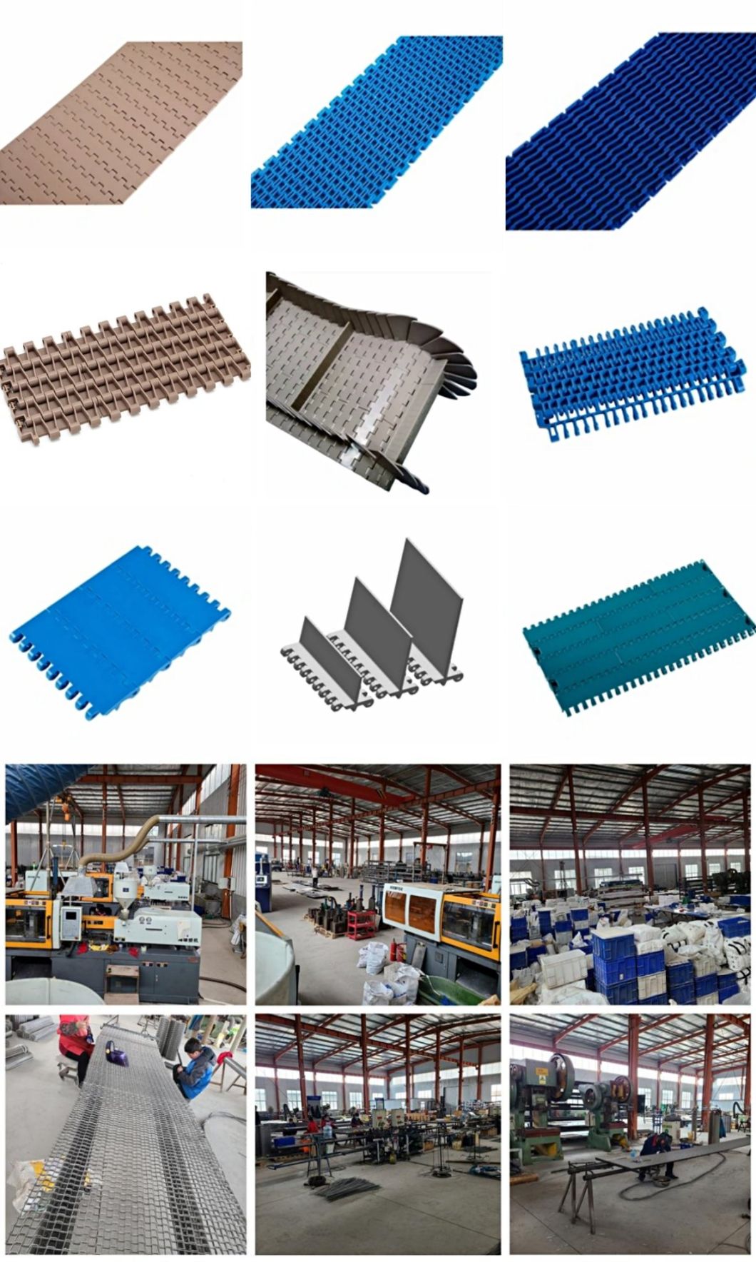 Climbing Conveyor Belt Modular Belt Conveyor Machine for Food Transporting