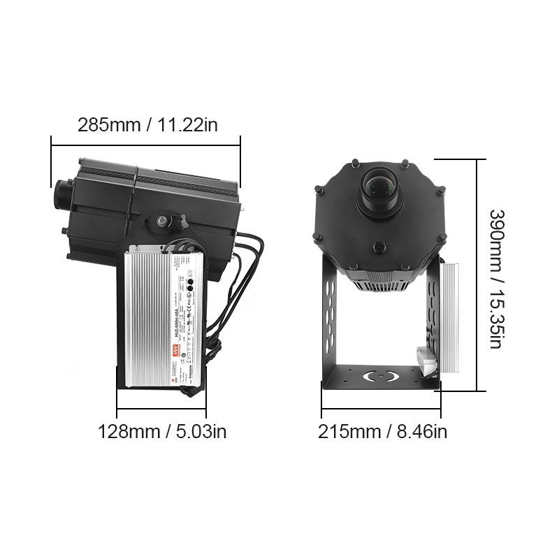 600W LED Advertising Sign Logo Projector Light IP65