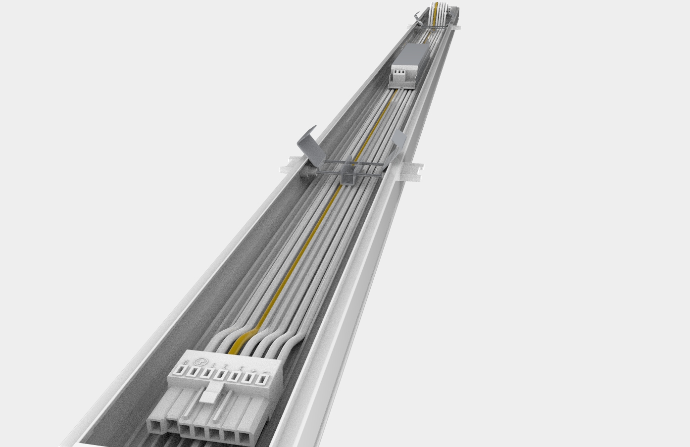 140LPW Plug DC650V Linear LED Module Linear With BOKE DALI Driver