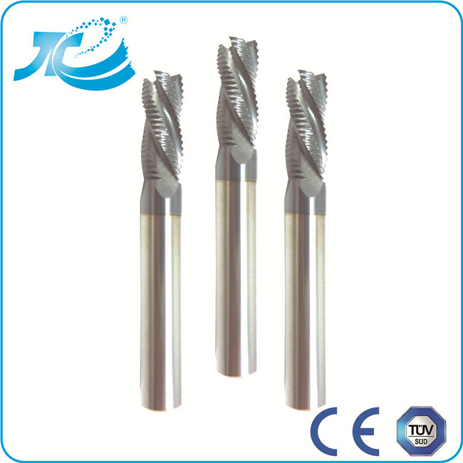 CNC Solid Carbide Roughing Square End Mills Diamond Coated End Mills