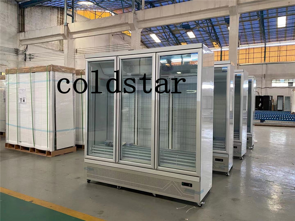 Vertical Refrigeration Equipment Beverage Sprite Freshness Cooler Showcase cooler/Fridge