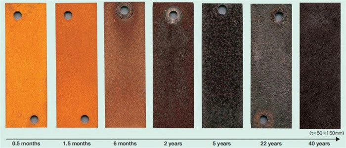 Natural Rusty Metal Garden Lawn Edging Corten Steel Decorative Landscape Border