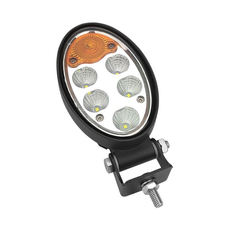 Forklift Tractor 36W Universal LED Headlight Turn Signal Oval LED Working Light