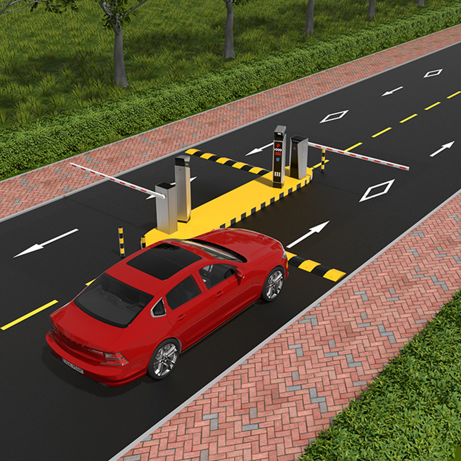 License Plate Recognition Parking Controller Up To 100.000 License Plate Capacity