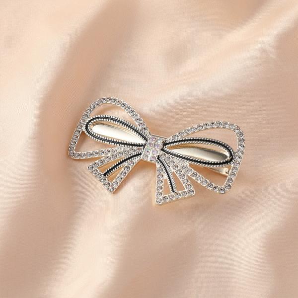 Diamond Hair Clips Pins Set Pearl Temperament Side Bangs Girl Hair Headdress