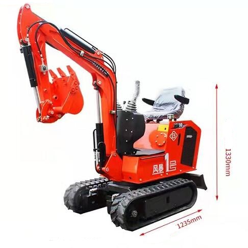 DOOZER's Mini Excavator Revolutionizing Construction Digging with 128km/h Rated Speed