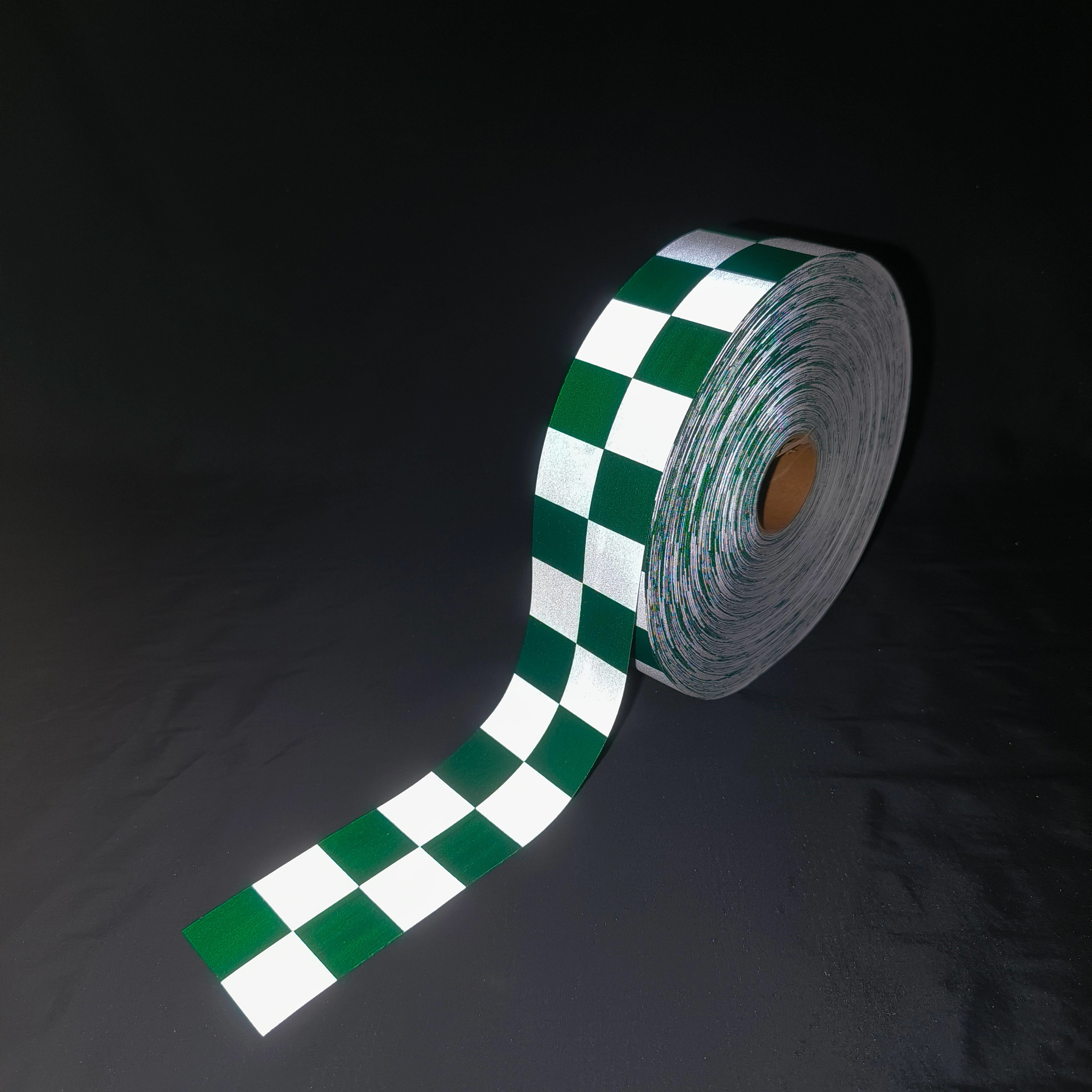 Waterproof Checkerboard Reflective Tape For Workwear Clothing