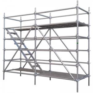China Ring Lock Mobile Steel Scaffolding for Construction Concert on sale