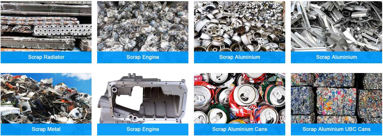 High Efficiency Hammer Mill Crusher Painting Hangers Aluminum Alloy Radiator Tank Copper Rotor
