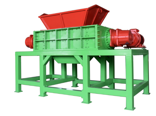 Double Shaft Shredder Metal Shredder PLC Control Metal Recycling Machine Double Shaft Scrap Metal Shredder