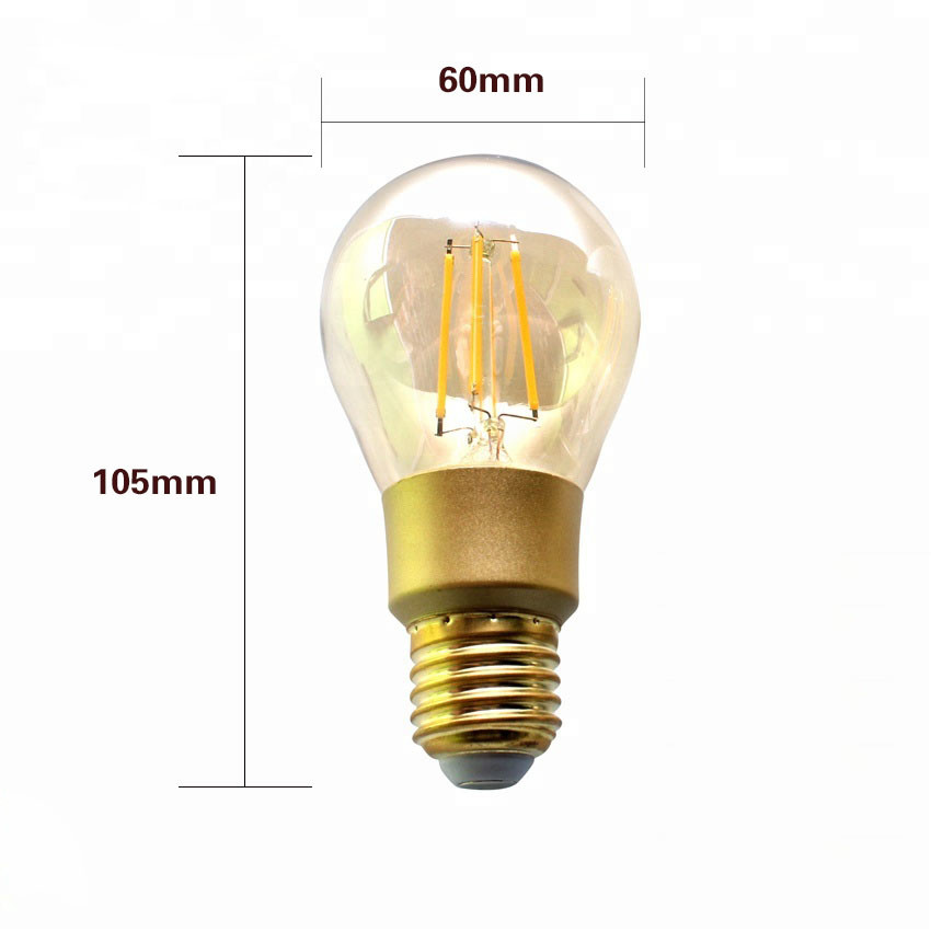 Voice Control 7W A60 Smart Wifi LED Edison Bulbs