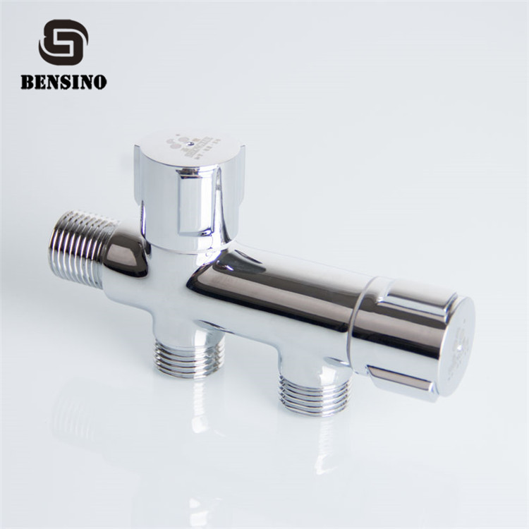Brass 2 Handle Kitchen 1/2 " Faucet Diverter Valve
