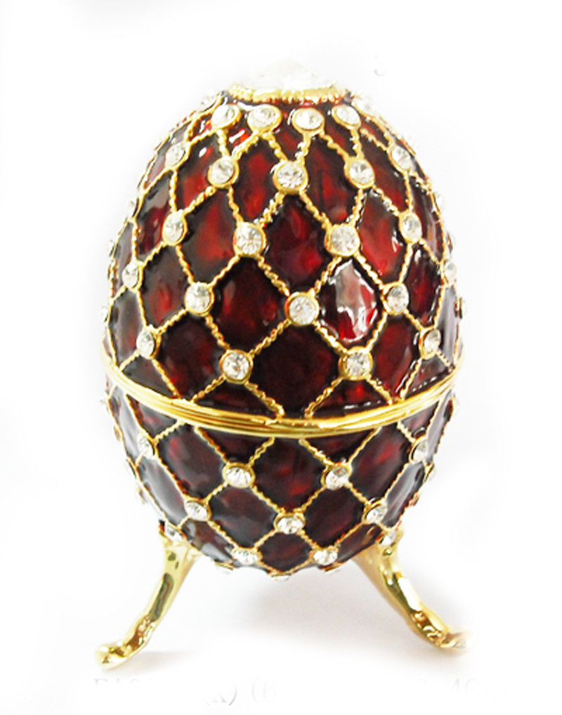 Luxury Faberge Easter Eggs Jewelry Organizer Faberge Egg Jewelry Box Vintage StyleTrinket Box Faberge Egg Jewelry Box