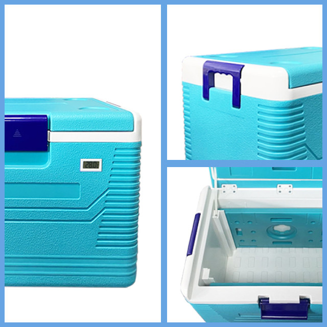 Portable Cooling Solutions Hard Cooler Lunch Box With Tempeature Display