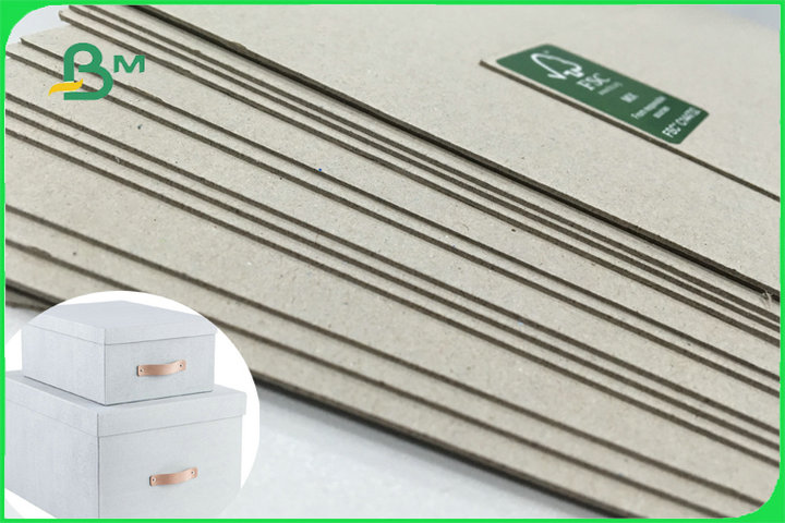Recycled Good Stiffness Grey / White Archival Cardboard For Gift Box File Cover	http://www.kraftpaper-rolls.com/products.html
