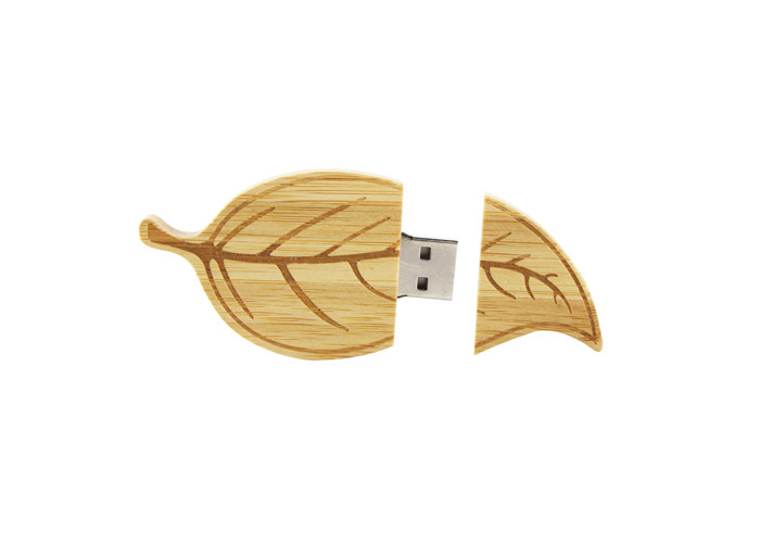 Eco Friendly Custom Usb Flash Drives , Wood USB Flash Drive 4GB 8GB 16GB