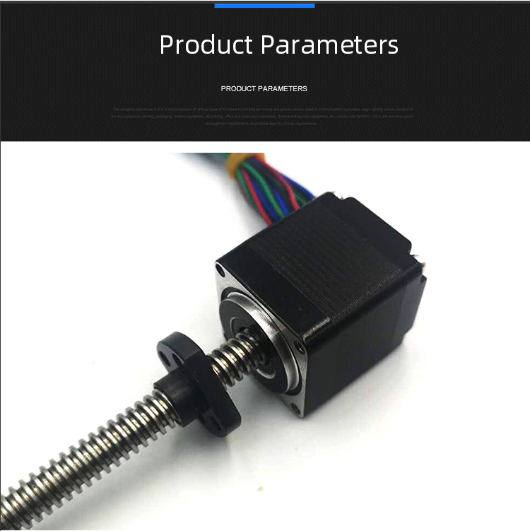 Faradyi Custom Factory Price Threaded Shaft Lead Screw Hybrid Stepper Motor With Nut 20mm Linear Stepper Motor