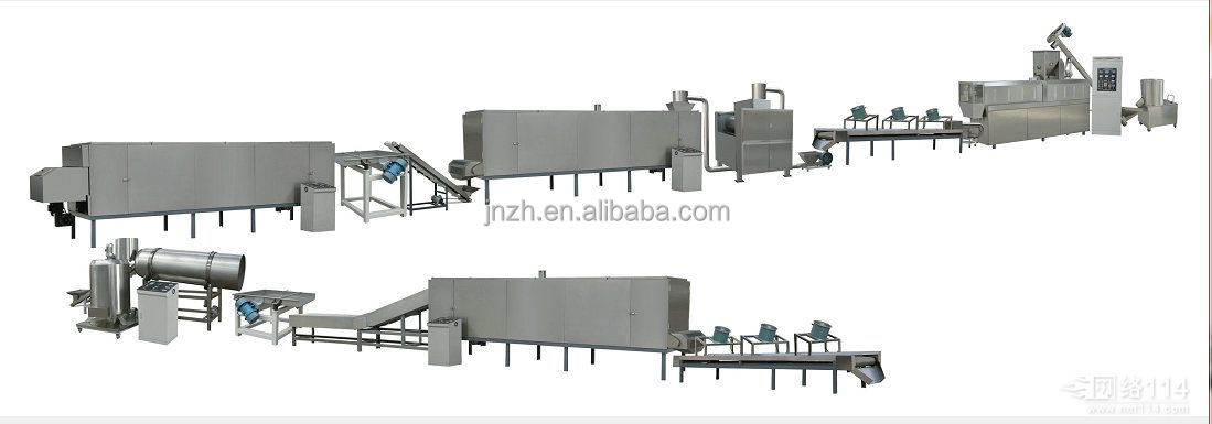 Corn Flakes Breakfast Cereal Making Machine with Provided Video Outgoing-Inspection