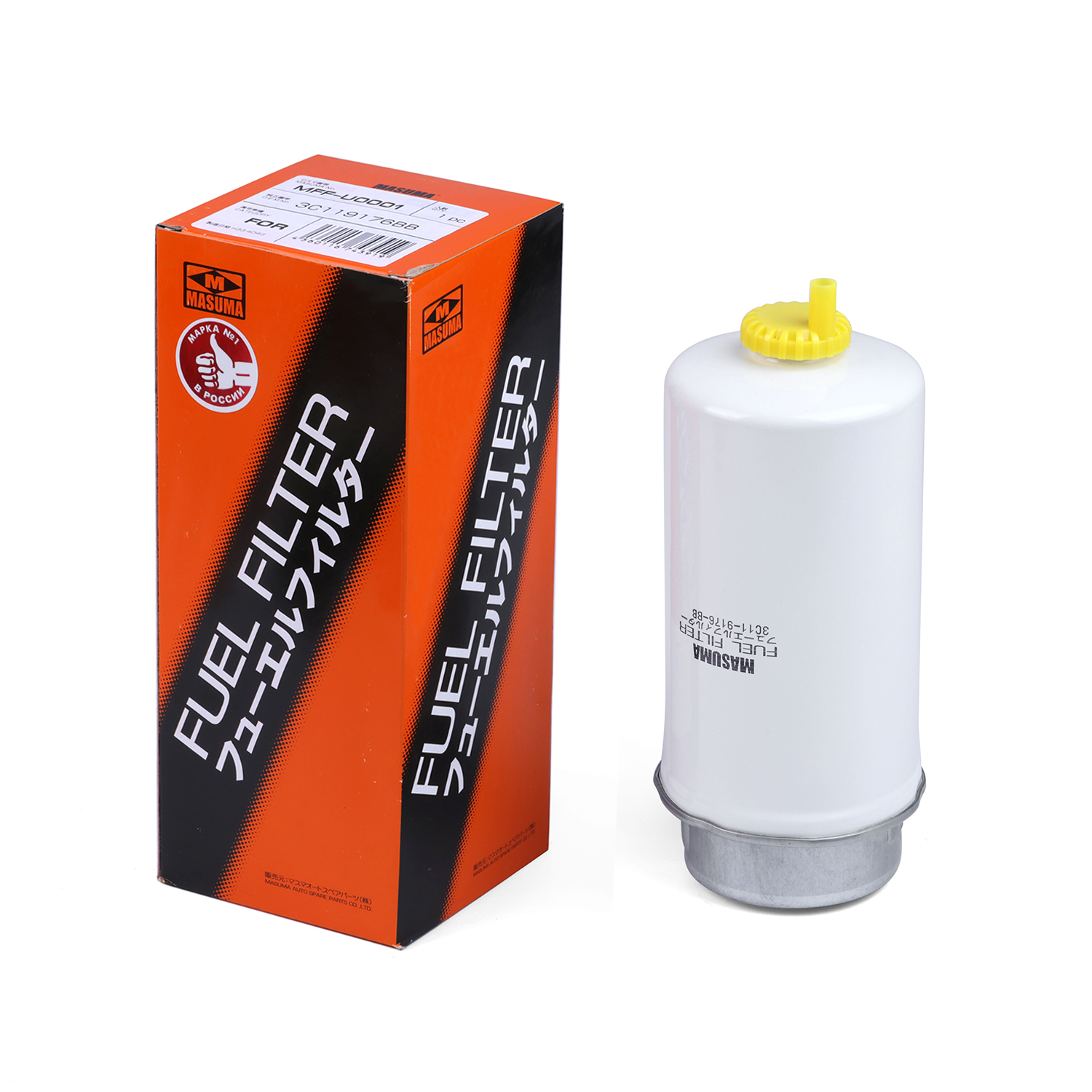 MASUMA NO. MFF-U0001 Fuel filter For FORD TRANSIT Box 1685852 3C119176-BA 3C119176BB