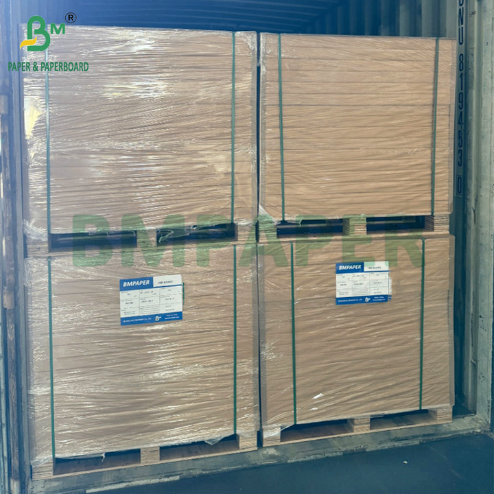 Heat-resistant 15g PE Coated Kraft Paperboard 300g For Microwaveable Food Container