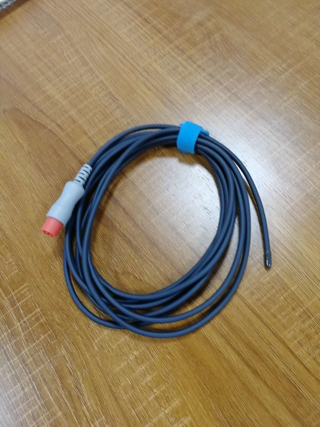 Compatible Rectal Type Temperature Probe Soft Wire For Biolight Comen Monitor