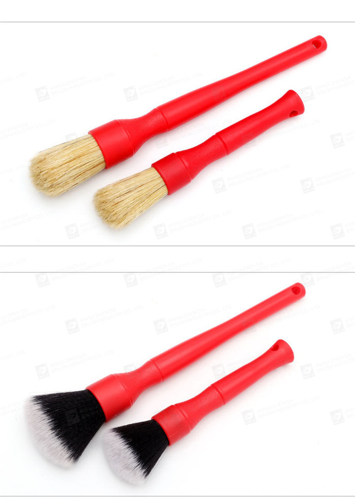 2pcs Auto Car Cleaning Brush For Narrow Space Cleaning