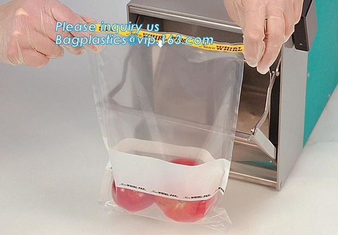 Sampling bag, sterile, for medical and food applications, SOP for Sampling of Raw Material : Pharmaceutical, Soil Sampli