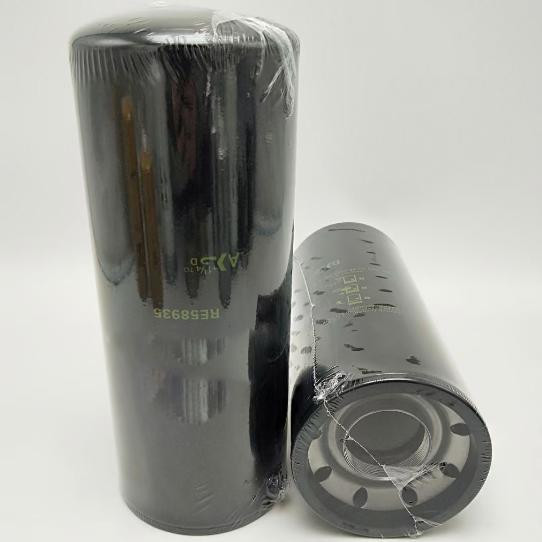 Construction Machinery Fuel Filter RE58935 with Latest Design Stainless Steel Cover