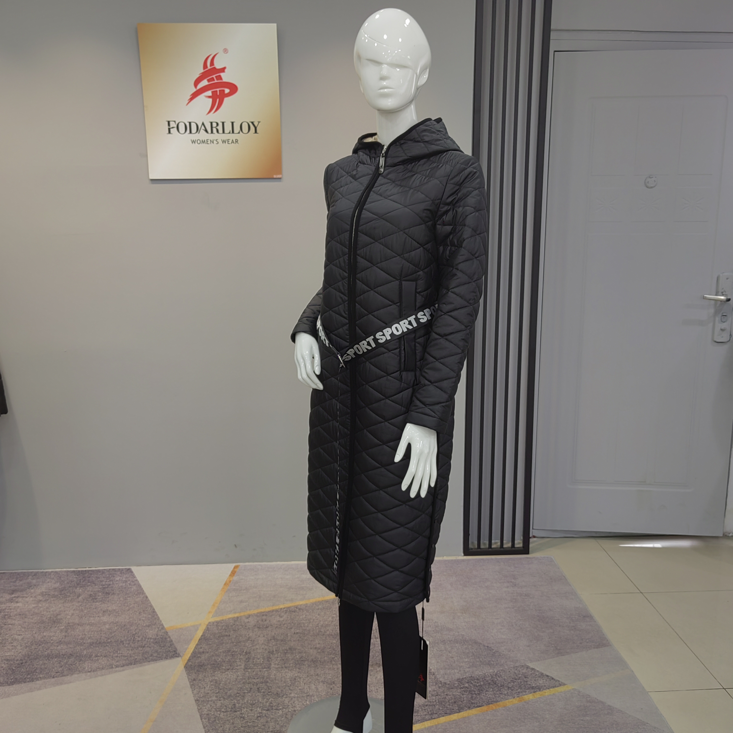 FODARLLOY 2022 New Hooded Winter Collection cotton-padded clothes slim long down winter jackets women coats