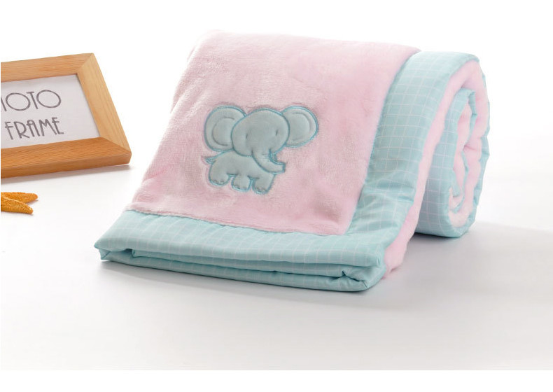 Super Soft And Warm Animal Print Baby Blanket , Kids Flannel Fleece Blanket