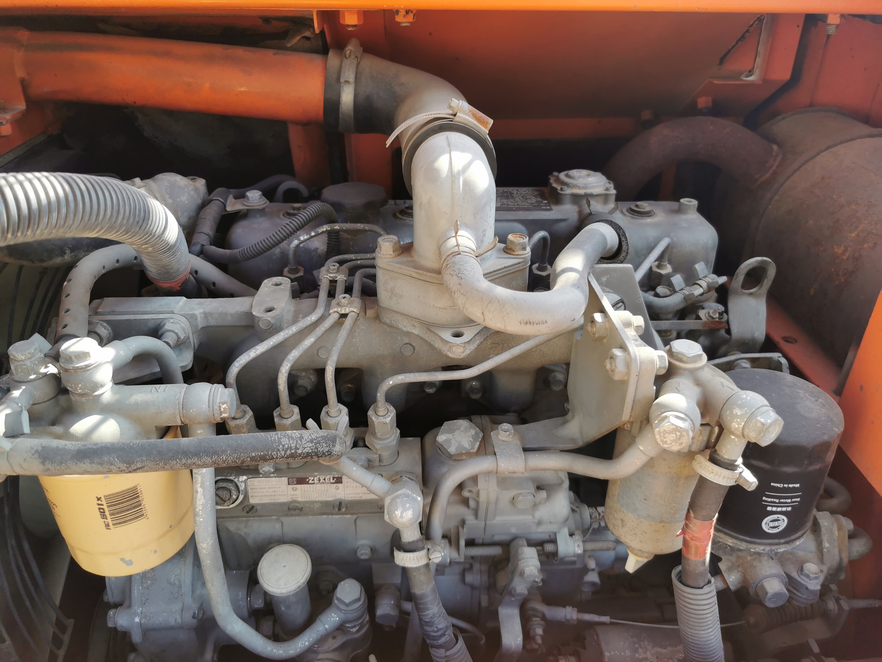 ZX75 7.5 Ton Hitachi Japanese Used Excavator Digger with Original Hydraulic Cylinder