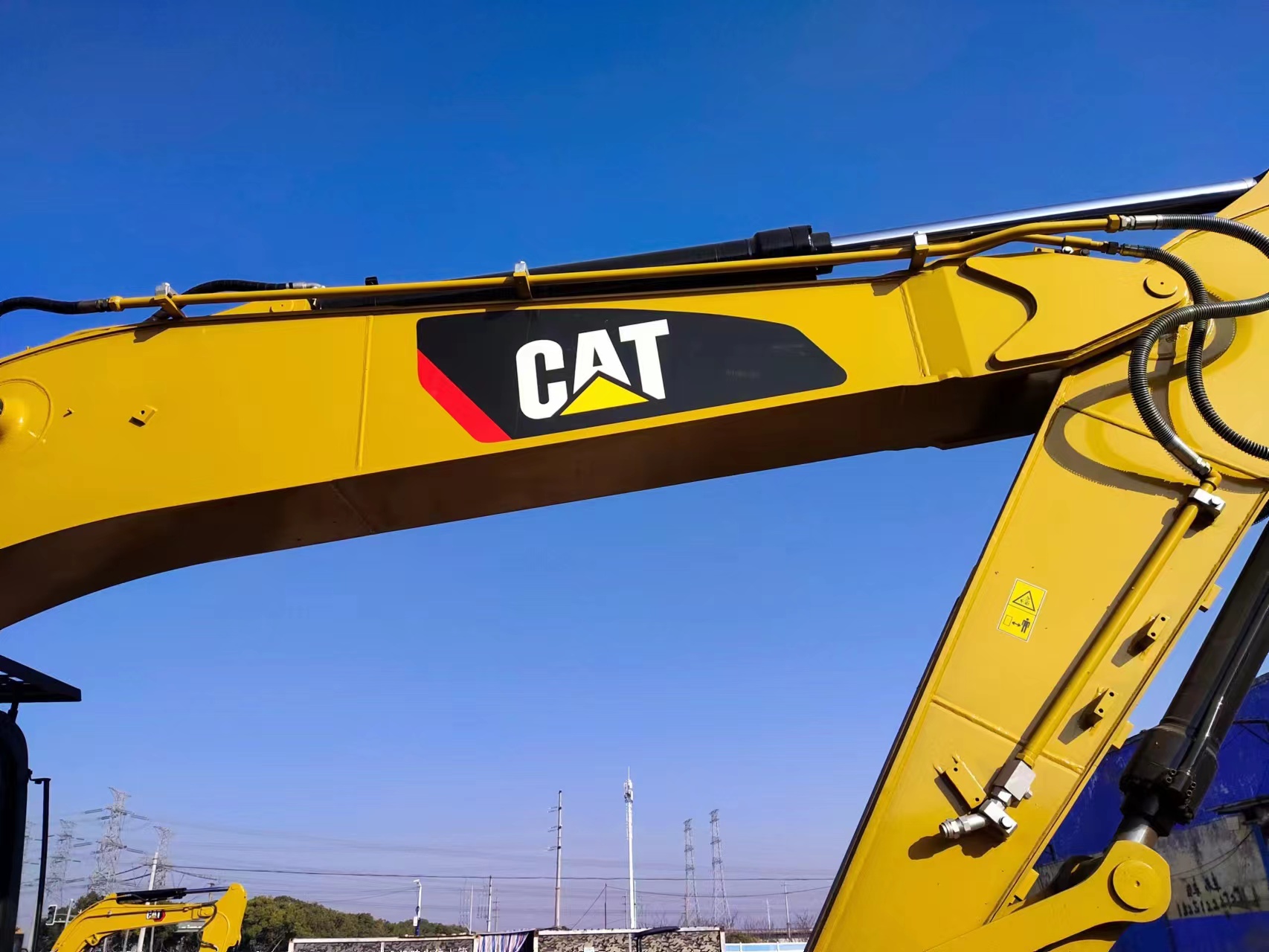 20 ton used excavator used cat 320d /high power engine second hand excavator cat 320d on sale