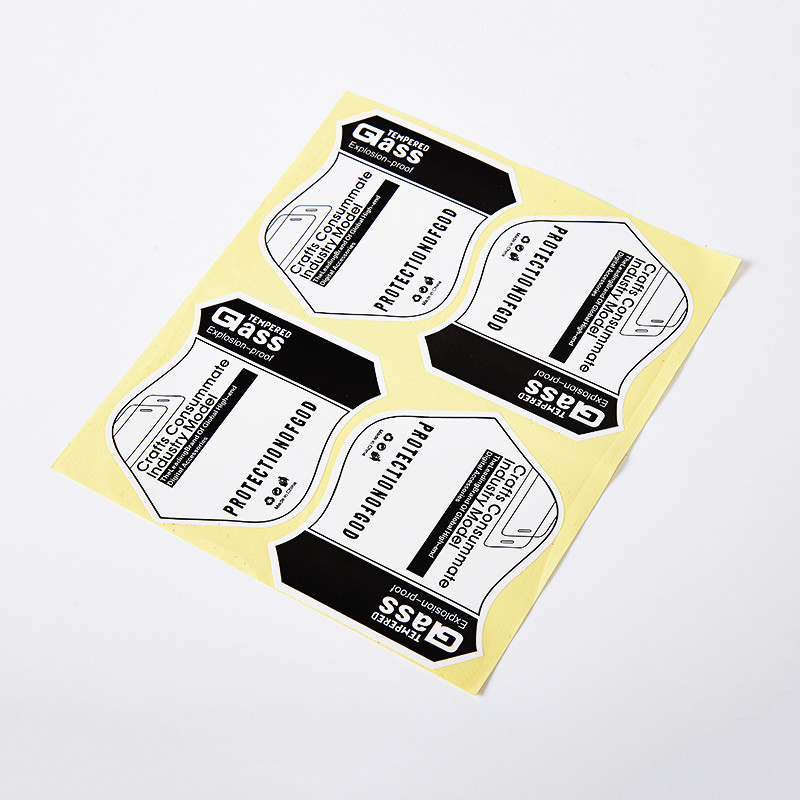 OEM Silk Screen Vinyl Packaging Sticker Labels Adhesive Waterproof