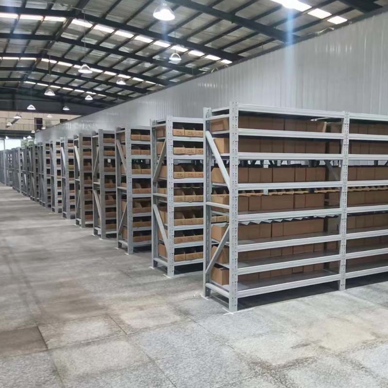 100KG/Layer-500KG/Layer Boltless Shelving Units Customized For Warehouse Storage