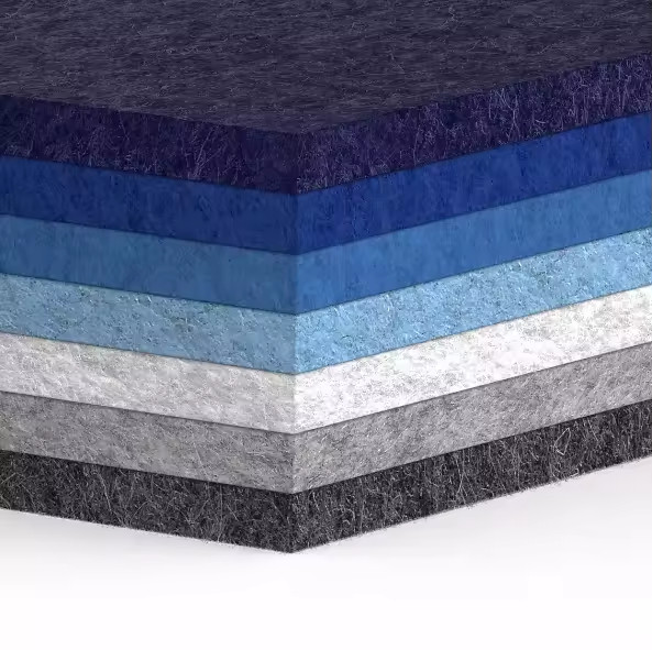 Akustik PET Sound Absorbing Wall Panel Soundproofing Acoustic Panel