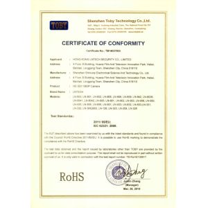 Shenzhen Shinuoqi Electronical Science and Technology Co., Ltd. Certifications