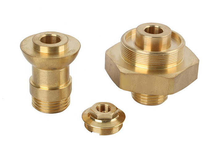 ISO9001 OEM Brushed CNC Machining Brass Parts