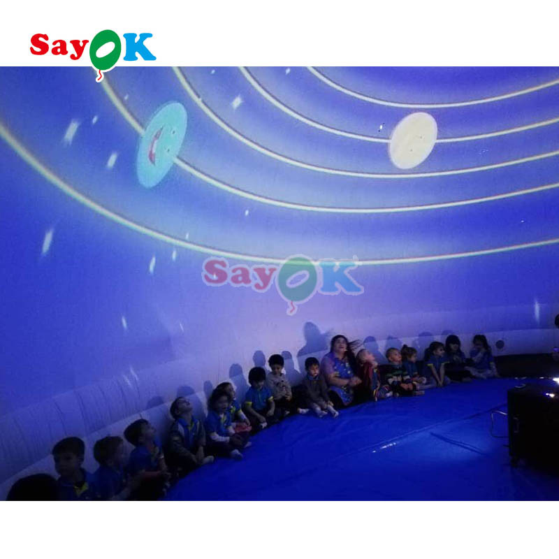 16.4ft Portable Inflatable Planetarium Tent Cinema Dome Inflatable Projection Tent For Event