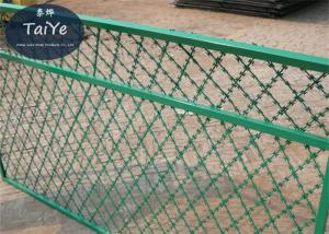 Buy cheap High Security Welded Razor Wire Mesh Straight Blade Razor Ribbon Fencing product