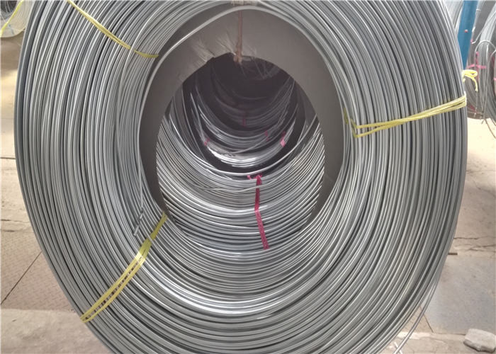Outer Diameter 4.6mm Steel Bundy Tube , Round Zinc Coated Mild Steel Tube