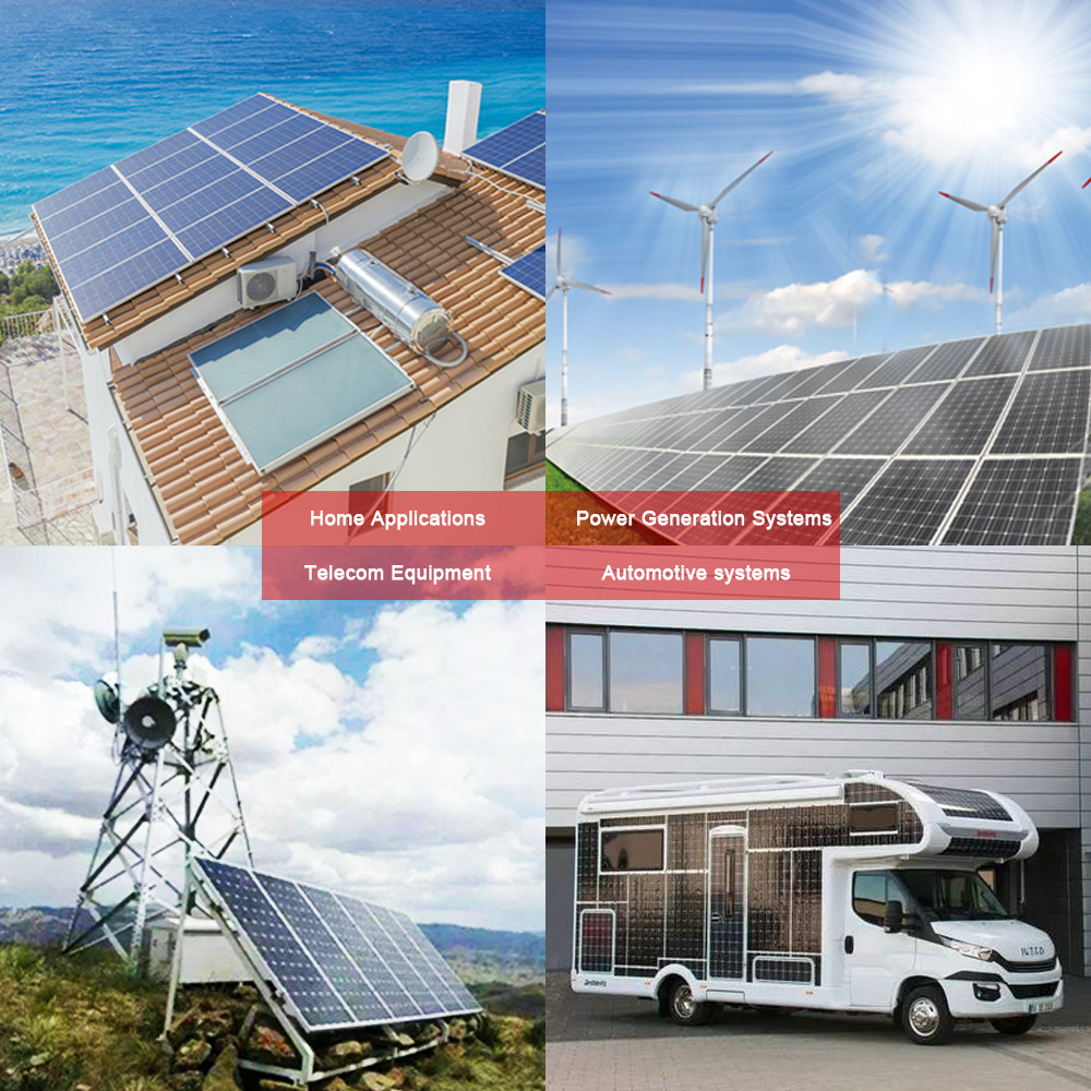 5000VA 4000W 24V Pure Sine Wave Hybrid Solar Inverter