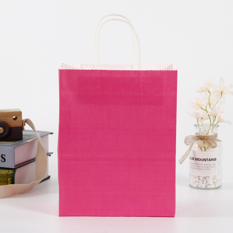 Gift Boutique Paper Bags Bulk Custom Printed For Sandwich Cookie Candy Packing