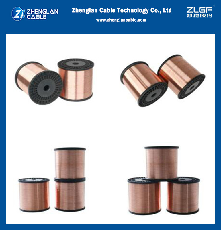 High Strength Stranded CCS Copper Clad Steel Wire Size 0.08mm-4.0mm CCS Copper Wires