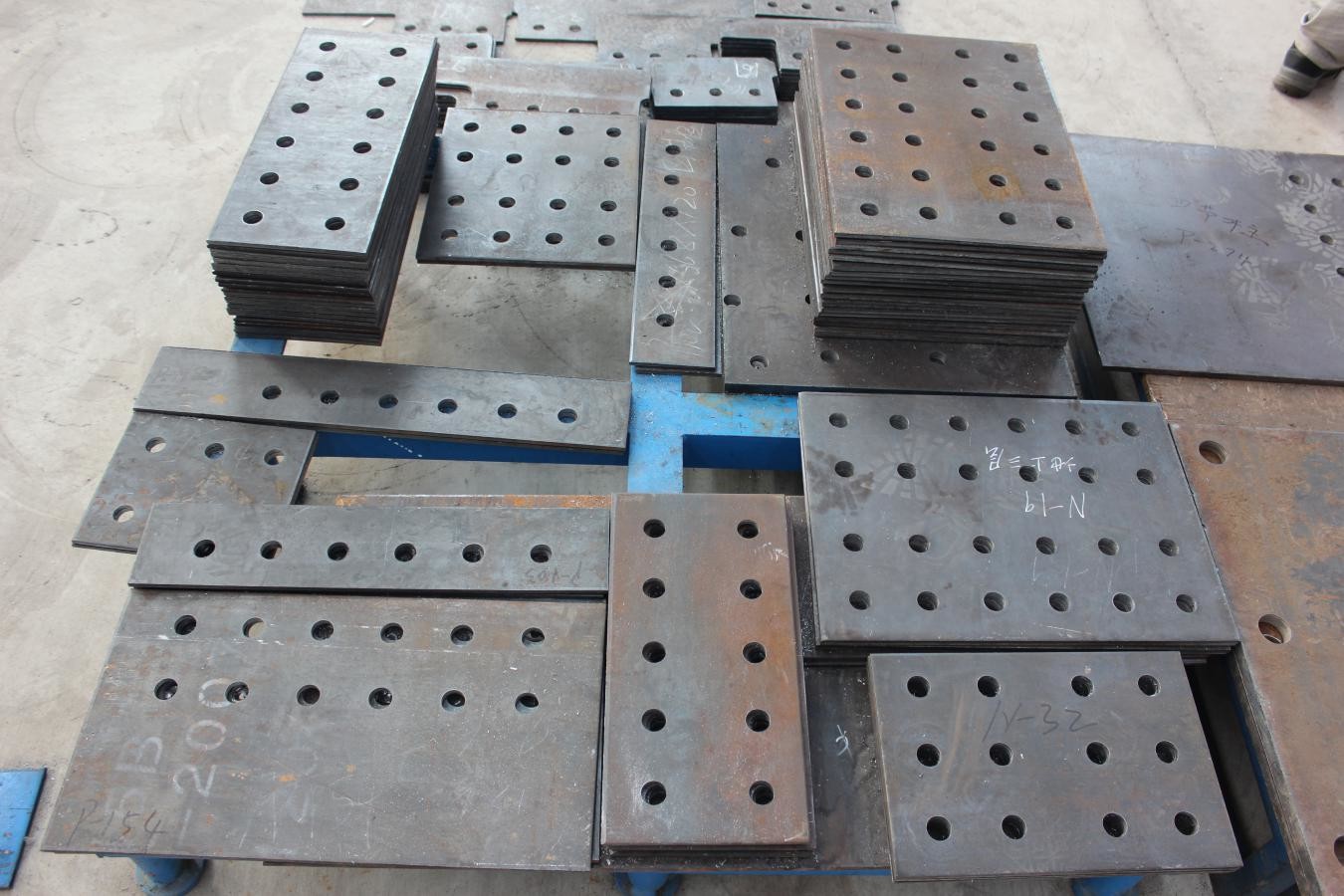 Famous Brand CNC Joint Plate Punching And Marking Machine Steel Structure