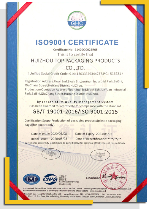 Customized Printing 3 Side Seal Kraft Paper Pouch With Foil Inside For Protein Bar